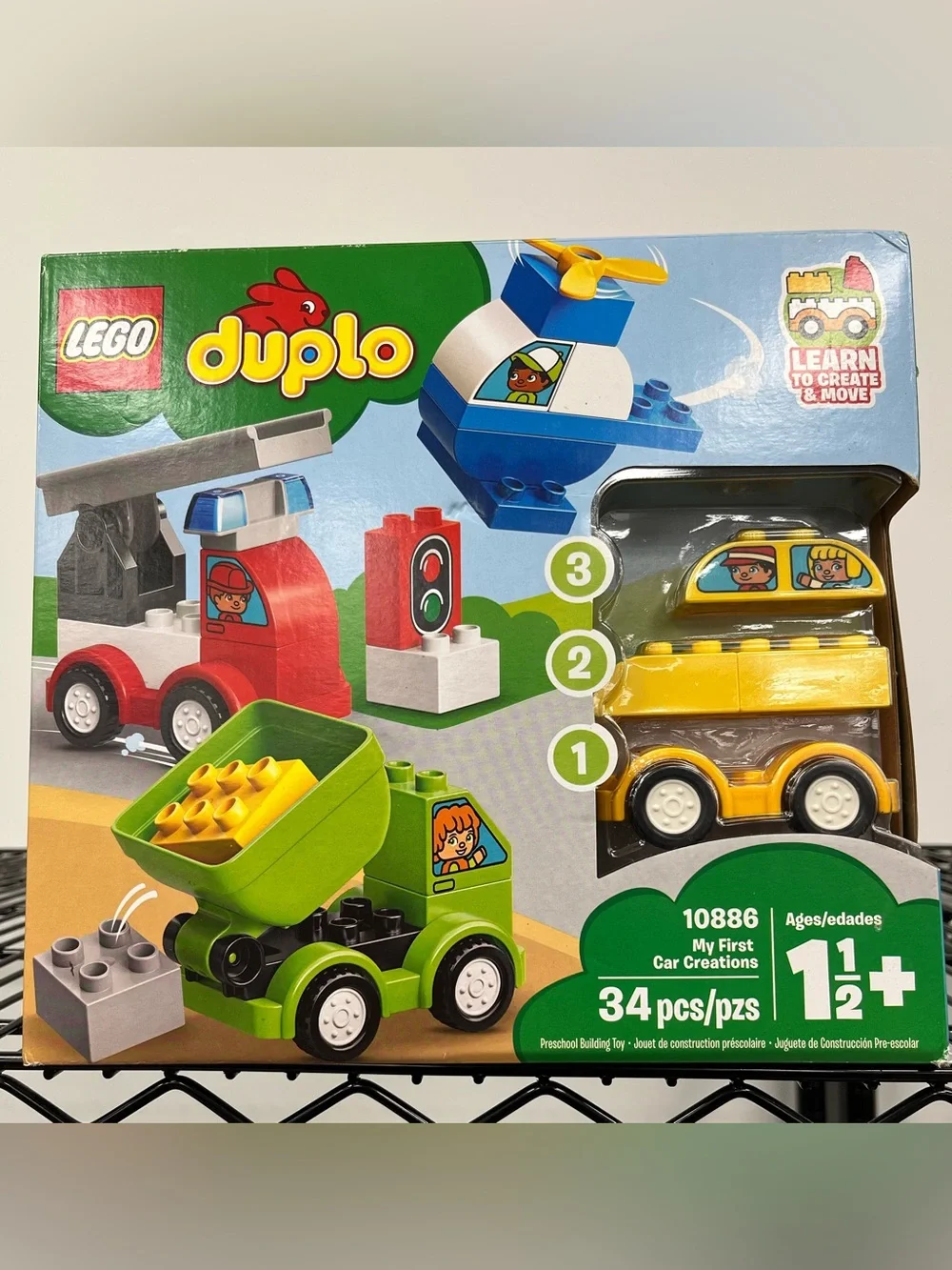 LEGO DUPLO: My First Car Creations (10886) SEALED